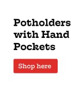 Potholders with hand pockets