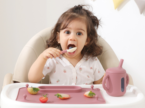 Silicone Baby spoons