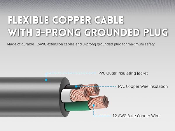 3 prong extension cord