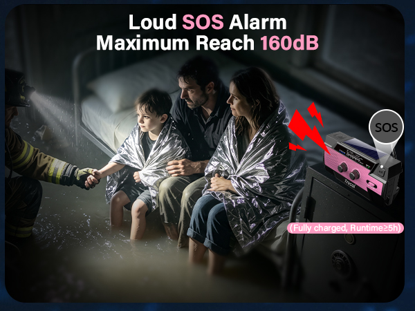 SOS Alarm radio