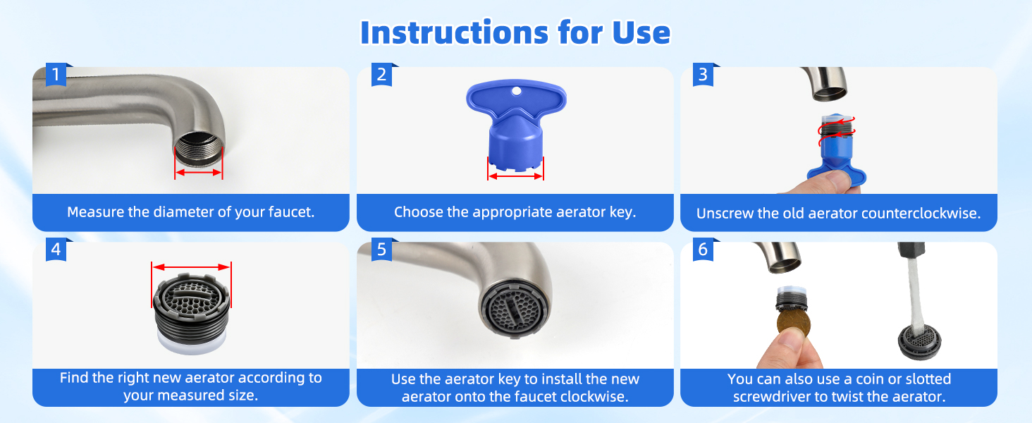 faucet aerators