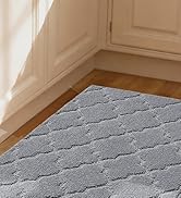 COSY HOMEER-Kitchen-Rugs-Non-Slip-Washable 24"x60" Absorbent Kitchen Runner Rug Polyester Kitchen...