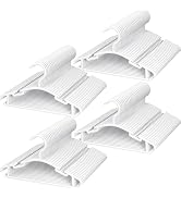 GoodtoU Baby Hangers 100Pack Kids Plastic Baby Clothes Hangers for Closet Small Children Infant T...