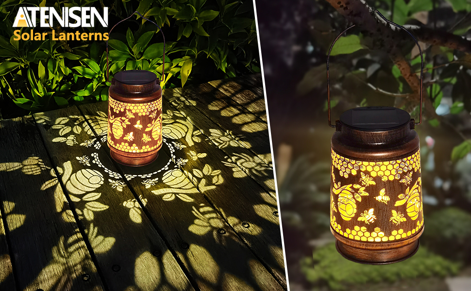 hanging solar lantern