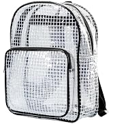 Synvicovan 15.7 Inch Tool Backpack-Transparent & Anti-static Cleanroom Engineer Tool Bag for Work...