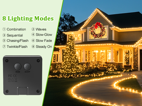solar string lights outdoor waterproof