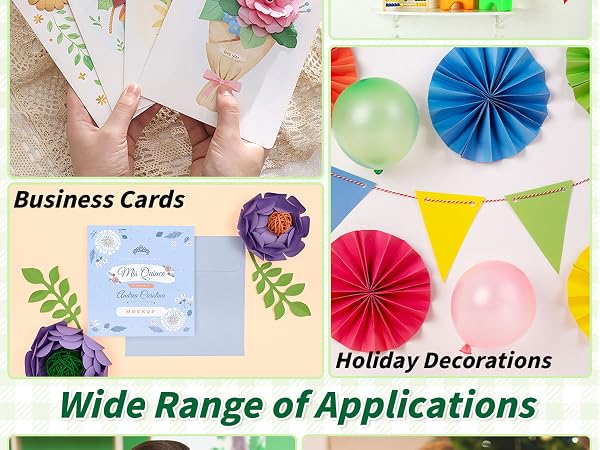 Premium full-dyed cardstock – zero white core Vibrant, even color from edge to edge Delivers flawles