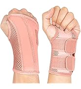 NuCamper Wrist Brace Carpal Tunnel Right Left Hand for Men Women, Night Wrist Sleep Supports Spli...