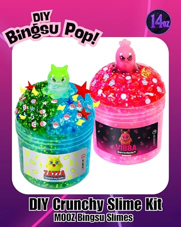 slime variety pack fluffy squishy slime kit glitter asmr christmas mermaid magnetic girl stuff