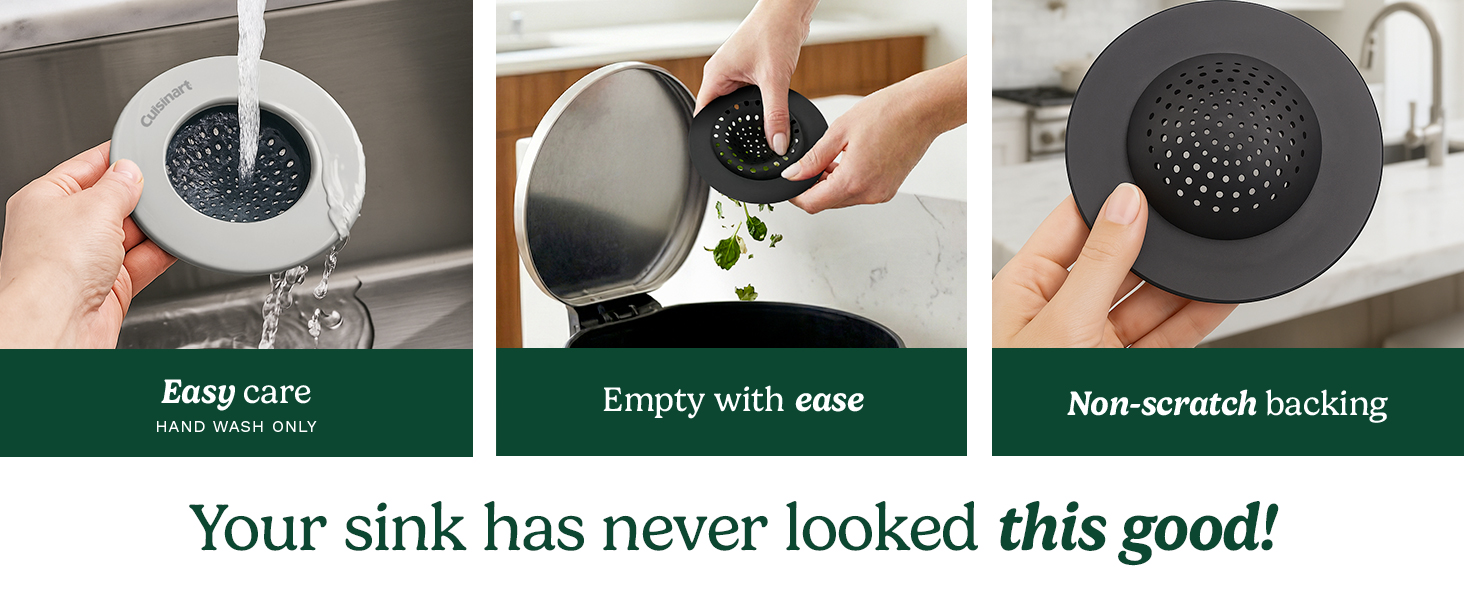 Cuisinart Sink Strainers-Features