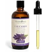 Lavender Essential Oils with Dropper - 100% Pure and Natural Lavender Oil for Diffuser, Aromather...
