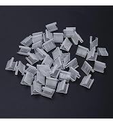 100 Pcs Transparent Balloon V-Shaped Clip Plastic V-Shaped Balloon Clip Wedding Wedding Party Hal...