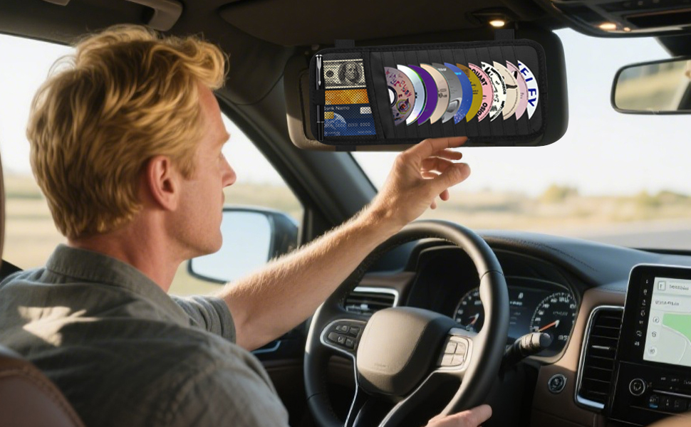 Car CD & DVD Holder