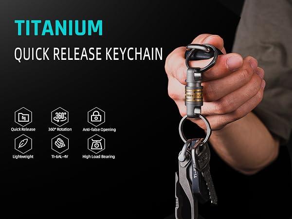 quick release keychain