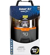 Nite Ize Radiant RL1 Lantern - Battery-Powered Lantern with 33-Day Runtime on Low - Multi-Mode LE...