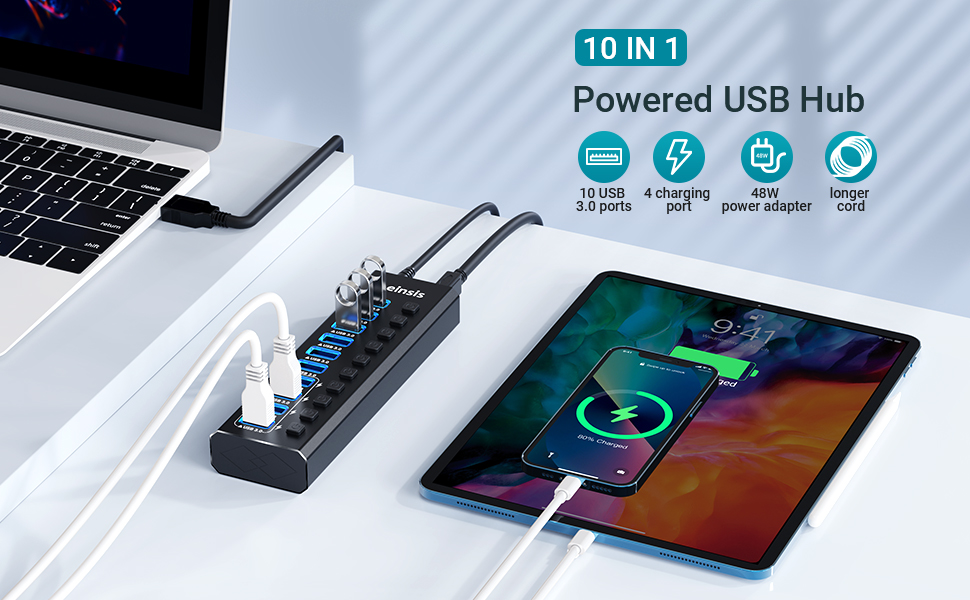usb hub powered