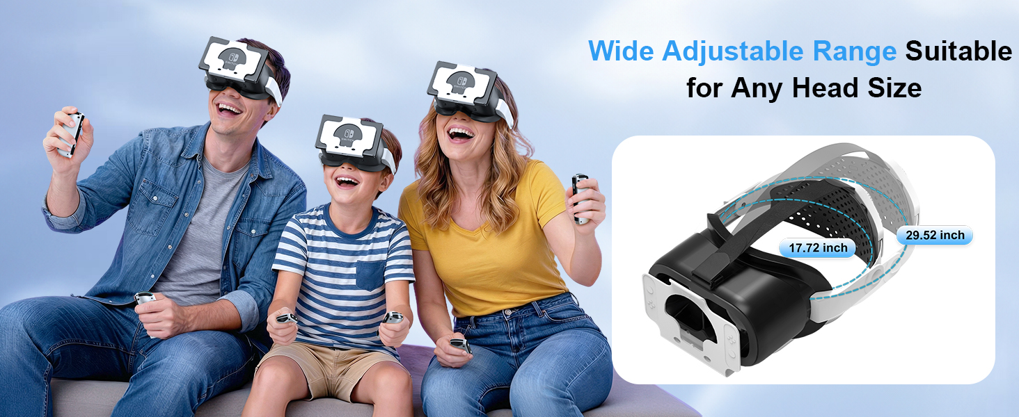 Upgraded VR Headset for Nintendo Switch