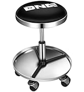DNA Motoring TOOLS-00191 Adjustable Height Pneumatic Mechanic Creeper Garage/Rolling Stool, Heavy...