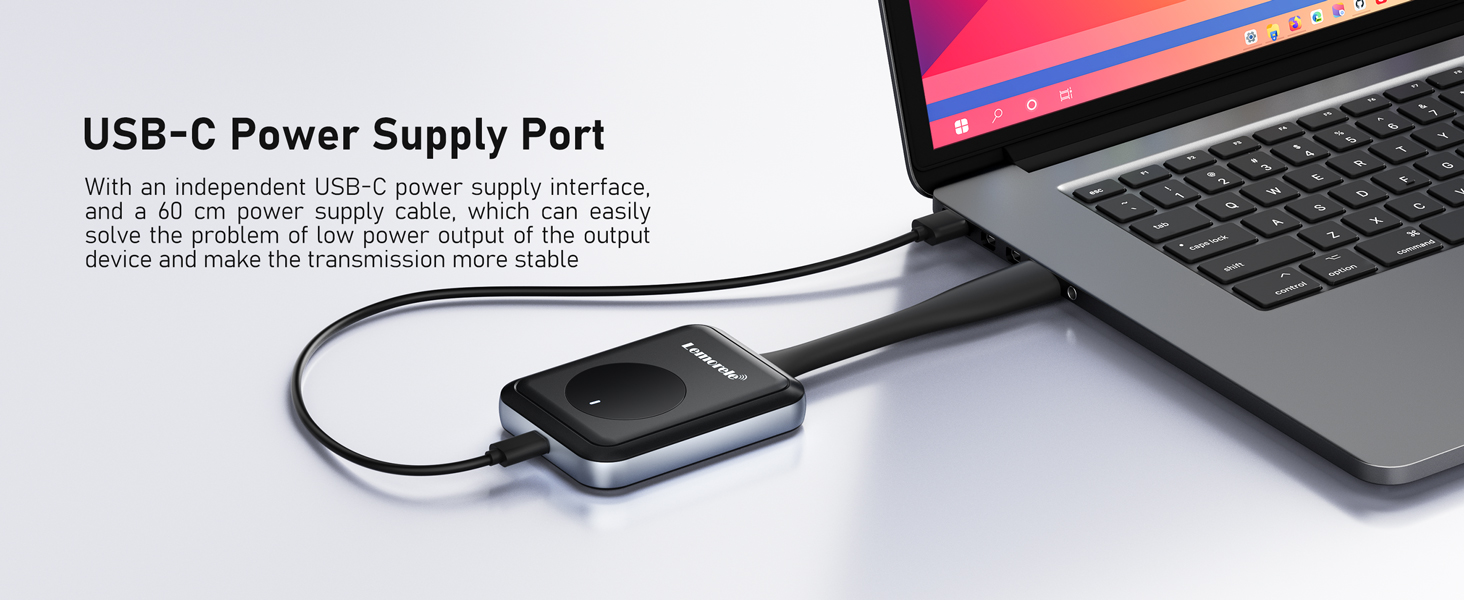 USB C Power Supply Port
