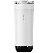 Vsitoo S5 Self Heating Travel Mug 16oz, Rechargeable Coffee Mug with Car Charger Kit, AI Auto-Sen...