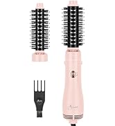 Hair Dryer Brush Blow Dryer Brush in one, Aima Beauty 1" & 1.25" Round Brush Blow Dryer Ionic Hot...