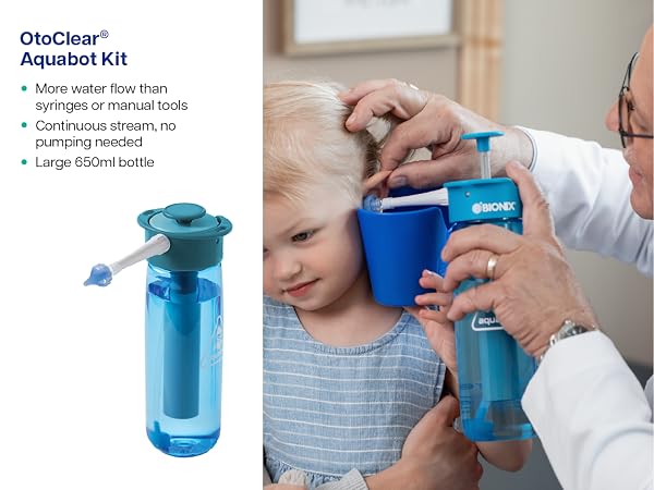 OtoClear Aquabot Kit