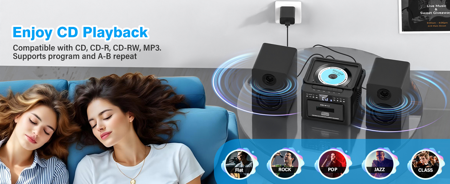 bluetooth stereo system