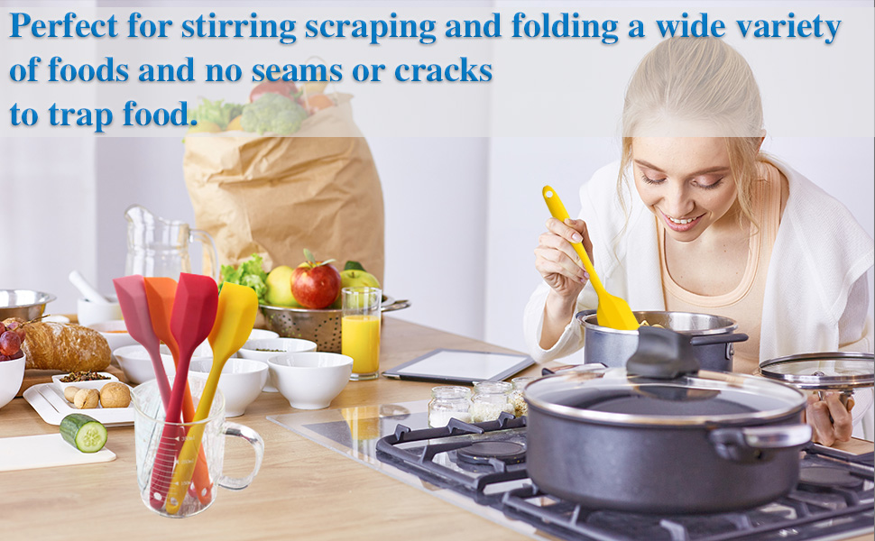 Silicone Spatulas,8.5 inch