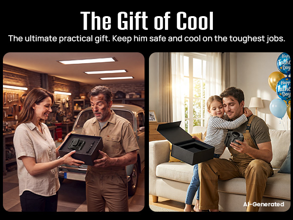 Hip fans that blow cold air practical cooling gift for dads, husbands, outdoor workers