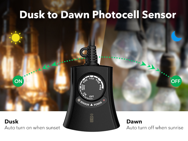 Dusk to Dawn Photocell Sensor