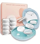 Contact Lens Cleaner, Ultrasonic Contact Lens Cleaning Machine with USB Charger for Soft Lens, Co...