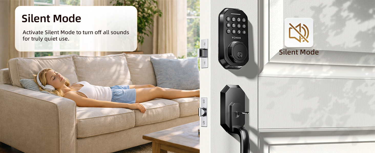 VCHOO Keyless Entry Door Lock