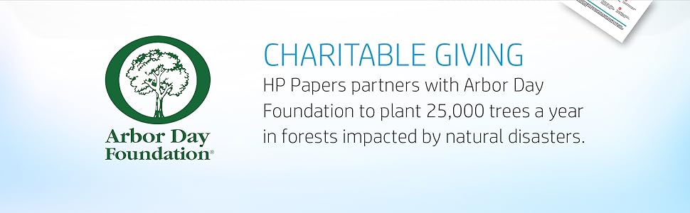 HP partners with Arbor Day Foundation to plant 25,000 trees a year in forests impacted by disasters