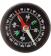 Black Mini Survival Compass Outdoor New 40mm Pocket Oil Filled Compass for Camping Hiking Portabl...