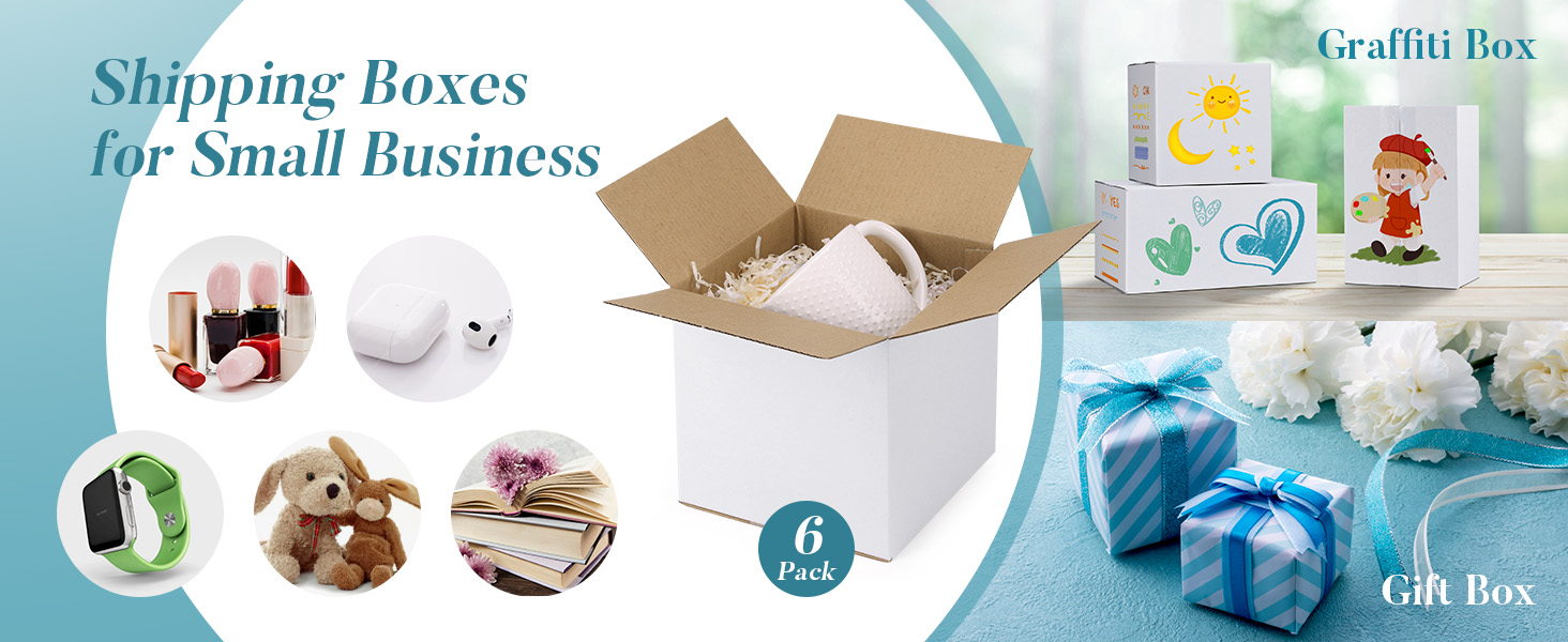 shipping boxes