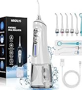 Water Flosser, NBGRLVS Portable Water Flosser for Teeth, Cordless Dental Irrigator Professional f...