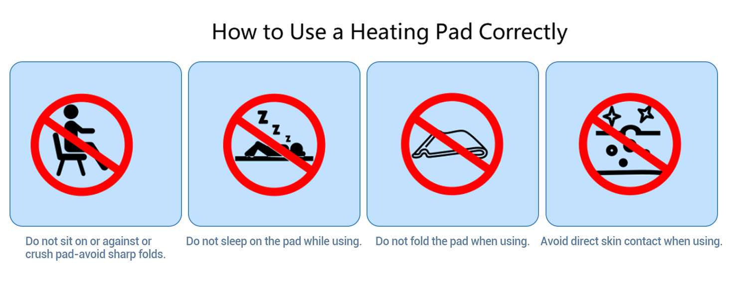 How to Use a Heating Pad Correctly