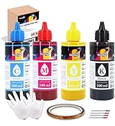 Koala Sublimation Ink Refill Bottle Compatible with ET-2720 ET-2760 ET-2800 ET-2803 ET-2850 ET-37...