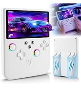 R60MAX Retro Handheld Game Console, 6.0 Inch 4K IPS Screen, Retro Gaming Console Built-in 20000+G...