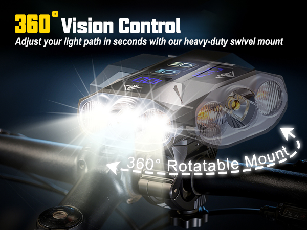 rechargeable bike lights