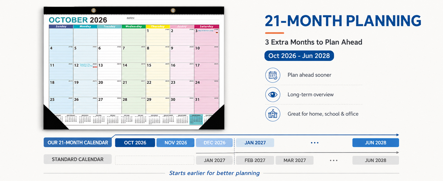 desk calendar