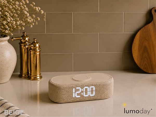 dimmable bedside clock