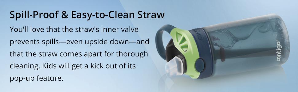 Spill-Proof Straw
