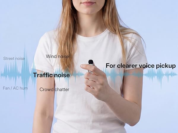 Traffic noise Reduction For clearer voice pickup