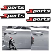 4PCS Sports Car Door Edge Guards,Anti-Collision Car Bumper Protector with Strong Adhesive Tape Ca...