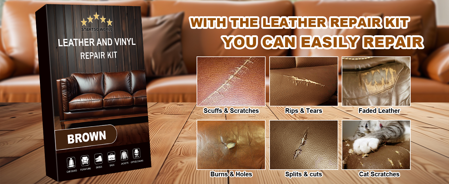 leather repair kit for car seat