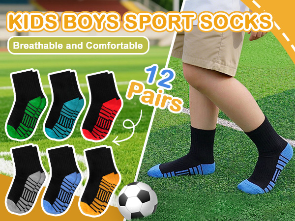KIDS BOYS SPORT SOCKS