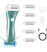 Callus Remover for Feet, Nicebirdie Electric Foot File Callus Removers Rechargeable Waterproof Pe...