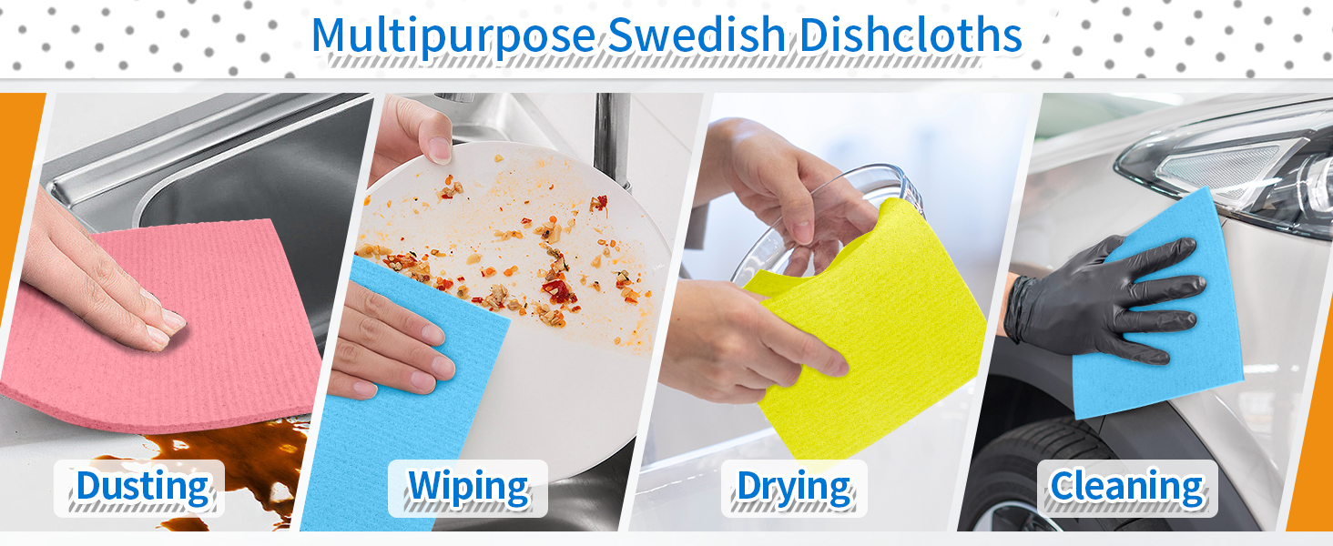 Non-Scratch, Reusable Kitchen Cloth