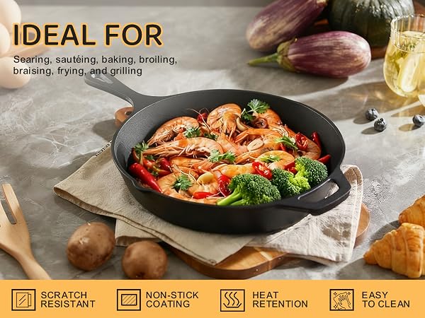 cast iron skillet